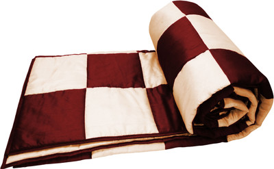 53% OFF on Zikrak Exim Striped Single Blanket Brown, Beige(Fleece Blanket, Blanket)