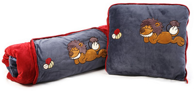 

Babyoodles Animal  Comforter(Microfiber, Grey