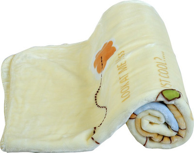 

MeeMee Animal  Blanket(Microfiber, Cream