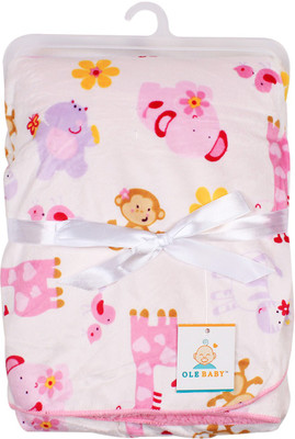 

Ole Baby Abstract  Mink Blanket(Polyester, Pink