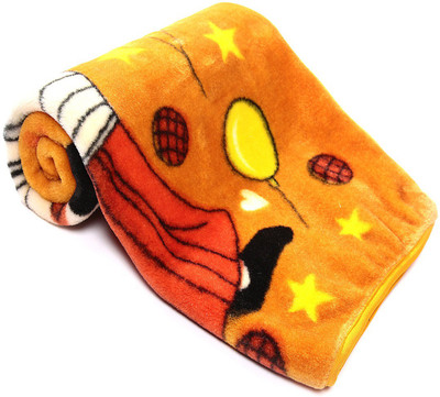 

Casa Confort Abstract  Blanket(Cotton, Orange