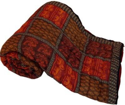 

Marwal Checkered  Comforter(Cotton, Multicolor
