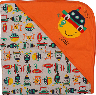 

FS MINI KLUB Cartoon  Blanket(Cotton, Orange