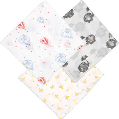 

Brother Baby Motifs  Swadding Baby Blanket(Microfiber, Multicolor