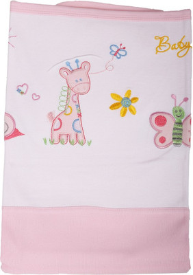 

Baby Boo Embroidered, Plain  Baby Sleep Sack(Cotton, Pink, White