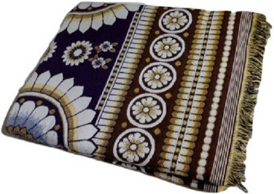 

Cotton Colors Floral  Blanket(Microfiber, Multicolor