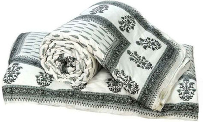 

Sellstra Floral  Comforter(Microfiber, Grey
