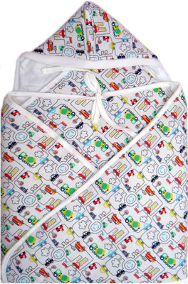 

Hatchlingz Printed  Swadding Baby Blanket(Cotton, Multicolor