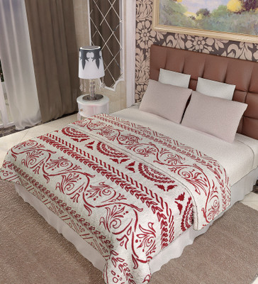 

Home Candy Abstract Double Coral Blanket(Polyester, Multicolor)