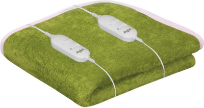 

Super India Plain  Electric Blanket(Polyester, Green