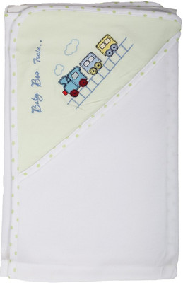 

Baby Boo Embroidered, Plain  Baby Sleep Sack(Microfiber, Green, White