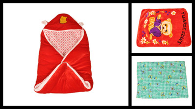 

The Chaddar Cartoon  Baby Sleep Sack(Microfiber, Multicolor