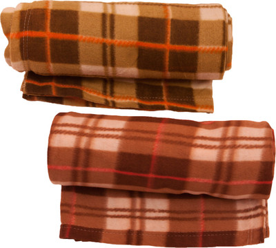 

YNA Checkered  Comforter(Microfiber, Multicolor