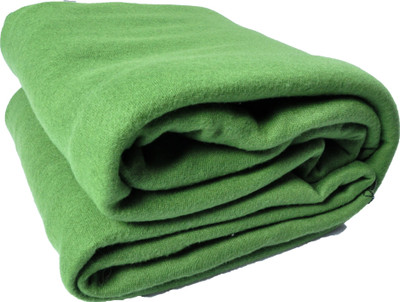 

Kema Plain  Coral Blanket(Polyester, Green