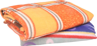 

Stop N Shop Abstract Double Blanket(Microfiber, Multicolor)