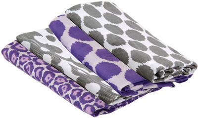 

Bacati Polka  Blanket(Microfiber, Grey