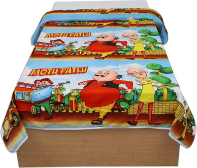 

Rajasthani Print Cartoon  Dohar(Microfiber, Multicolor