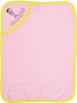 

Chhota Bheem Cartoon  Hooded Baby Blanket(Cotton, Pink