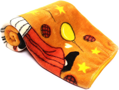 

Jain International Cartoon  Blanket(Microfiber, Orange