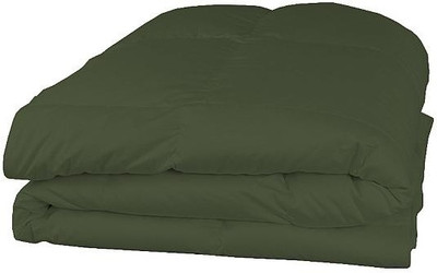9% OFF on Misr Plain Single Comforter(Microfiber, Dark Green) 9% OFF on Misr Plain Single Comforter(Microfiber, Dark Green)