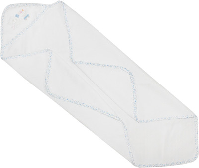 

Wonder Kids Animal  Hooded Baby Blanket(Microfiber, White