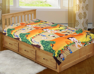 

Jaipur Fabric Cartoon  Dohar(Cotton, Multicolor