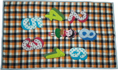 

Hugs N Rugs Embroidered  Top Sheet(Cotton, Multicolor