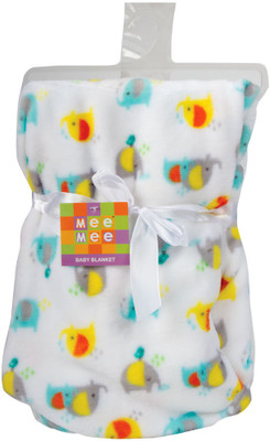 

MeeMee Printed  Blanket(Microfiber, Yellow