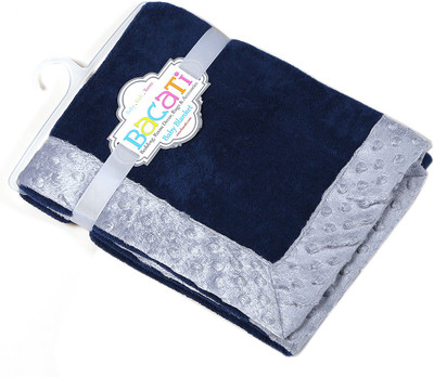 

Bacati Plain Single Blanket(Multicolor)