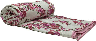 

Snuggle Floral  Comforter(Cotton, Multicolor