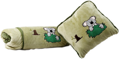 

Babyoodles Animal  Comforter(Microfiber, Green