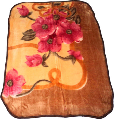 

Amita Home Furnishing Floral  Blanket(Microfiber, Multicolor