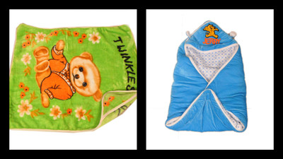 

The Chaddar Cartoon  Baby Sleep Sack(Microfiber, Multicolor