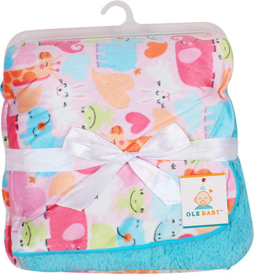 

Ole Baby Abstract  Mink Blanket(Polyester, Blue