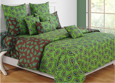 40% OFF on Swayam 180 TC Cotton Double Printed Bedsheet(1 Bedsheet, 2 Pillow Covers, Multicolor) 40% OFF on Swayam 180 TC Cotton Double Printed Bedsheet(1 Bedsheet, 2 Pillow Covers, Multicolor)