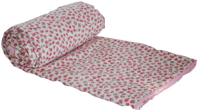 

Snuggle Floral  Top Sheet(Cotton, Multicolor