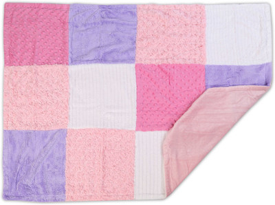 

Babyoodles Checkered  Crib Baby Blanket(Microfiber, Multicolor
