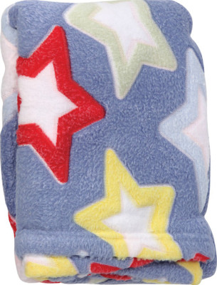 

MeeMee Printed  Blanket(Microfiber, Blue