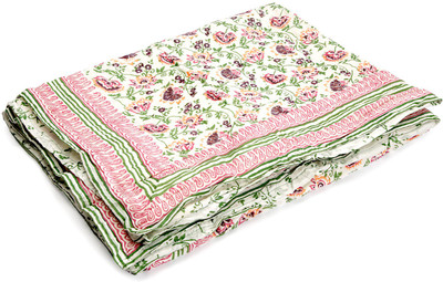 

Jodhaa Printed Single Comforter(Microfiber, Multicolor)