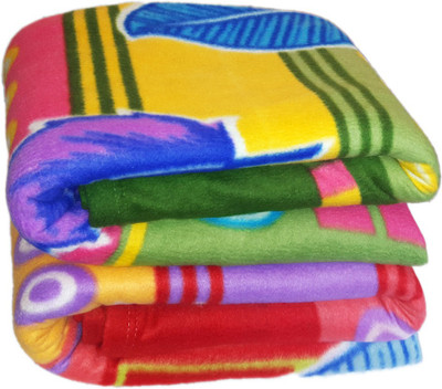 

Livingcreation Printed Single Coral Blanket(Polyester, Multicolor)
