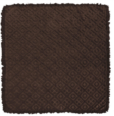 

Saral Home Geometric  Coral Blanket(Cotton, Brown