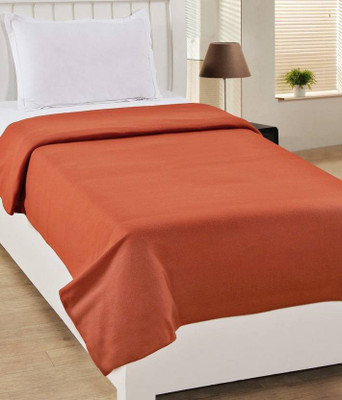 

Home Elite Plain  Blanket(Microfiber, Orange