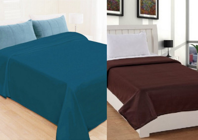 

Shopaholic Plain Single Coral Blanket(Microfiber, Multicolor)