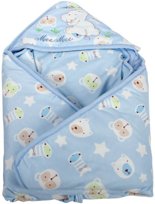 

MeeMee Printed  Blanket(Microfiber, Blue