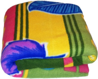 

Livingcreation Printed Double Coral Blanket(Polyester, Multicolor)