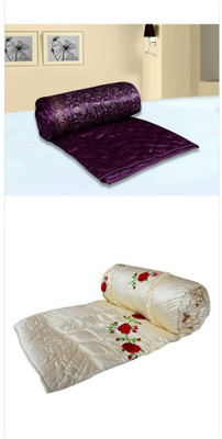 

Chelsi Embroidered  Comforter(Microfiber, Multicolor