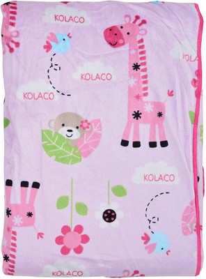 

Baby Bucket Printed  Blanket(Microfiber, White