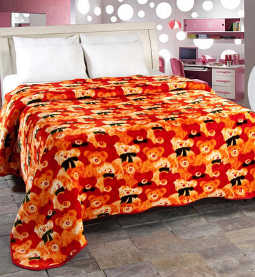 

Zesture Animal  Mink Blanket(Polyester, Red