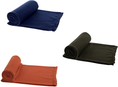 

Aazeem Plain Single Coral Blanket(Microfiber, Multicolor)