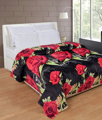 

Zesture Floral  Coral Blanket(Polyester, Multicolor